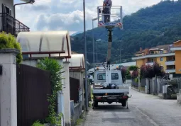 Prosegue il progetto di efficientamento energetico sulla rete di pubblica illuminazione con l’impianto di luci a led
